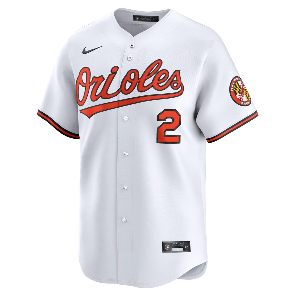 Gunnar Henderson Baltimore Orioles Nike Limited Player Jersey - White
