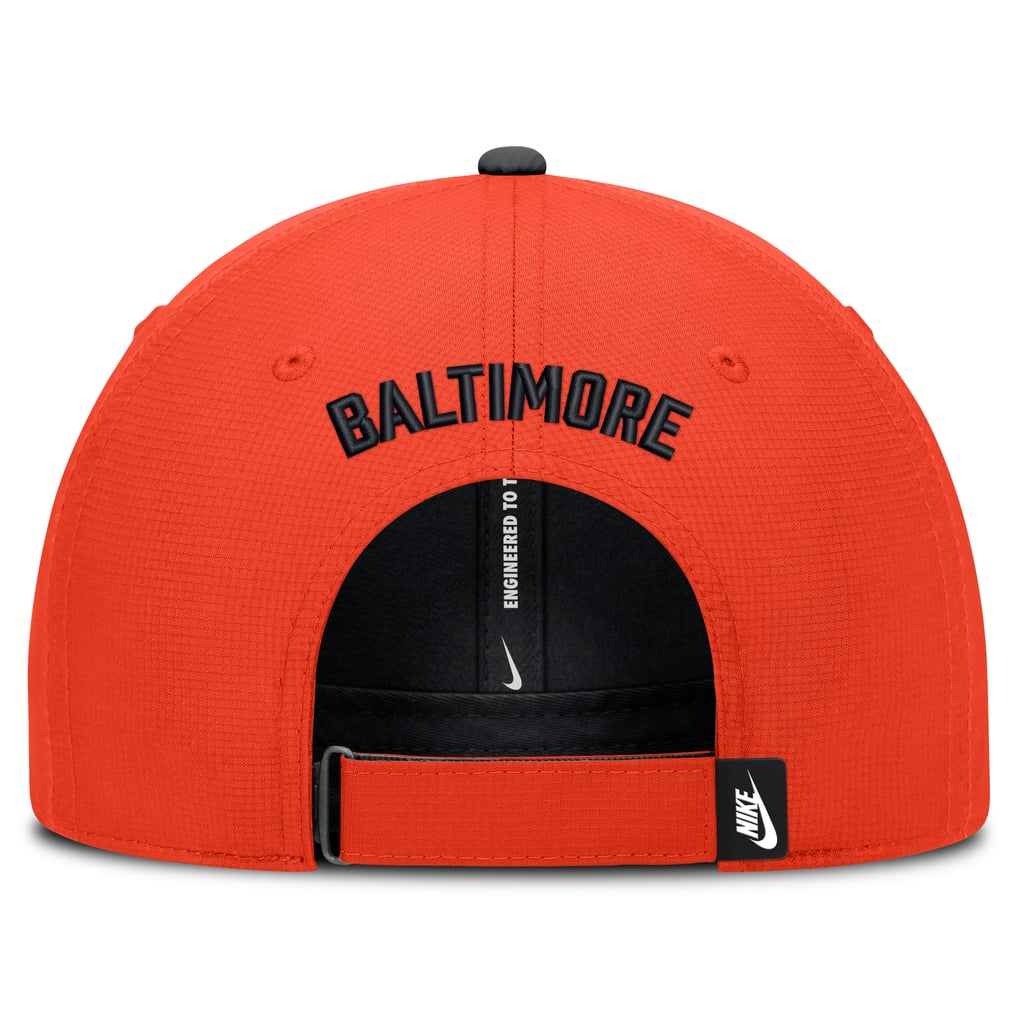 Baltimore Orioles Nike Cooperstown Club Dri-FIT Adjustable Hat - Orange