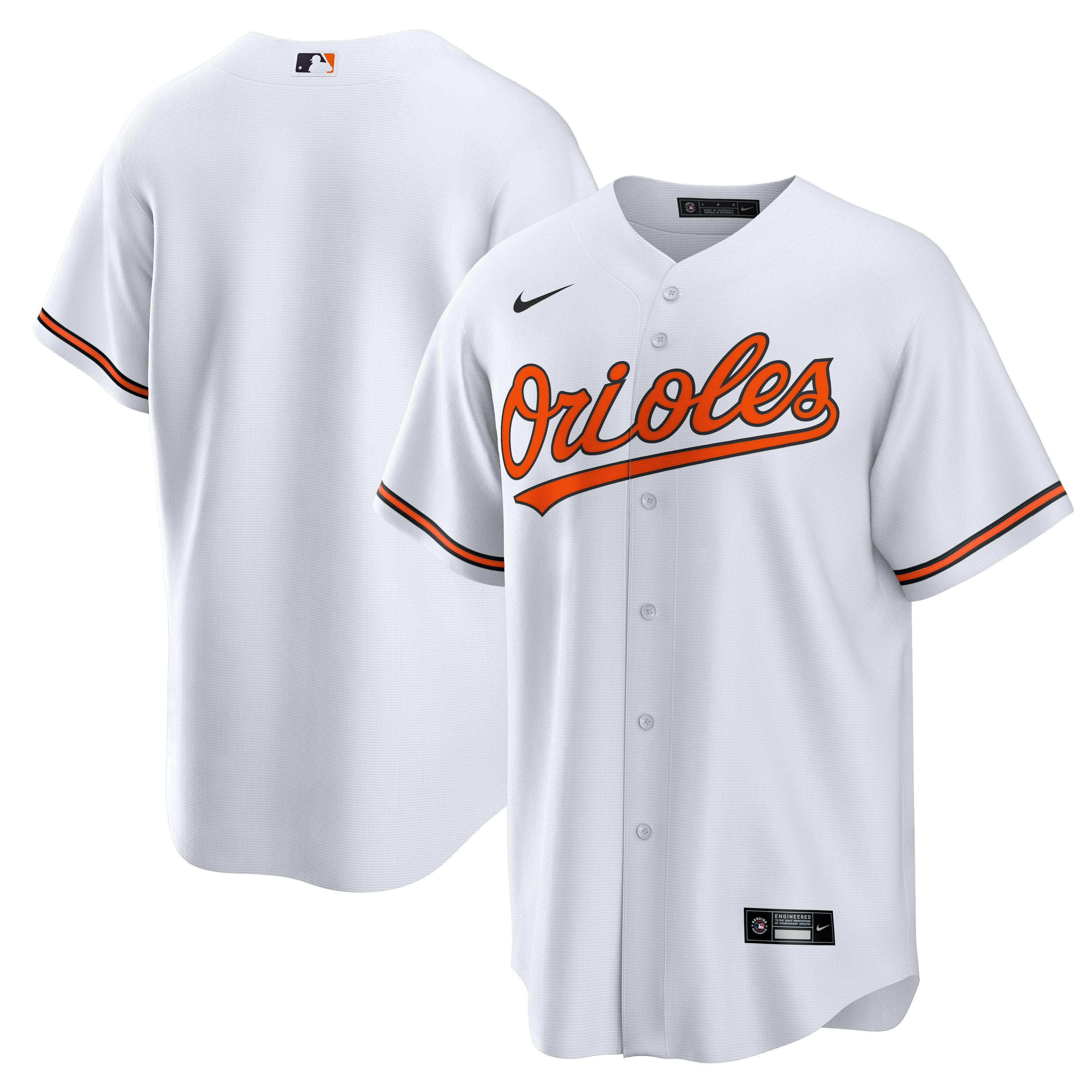 Baltimore Orioles Home Big & Tall Replica Jersey White