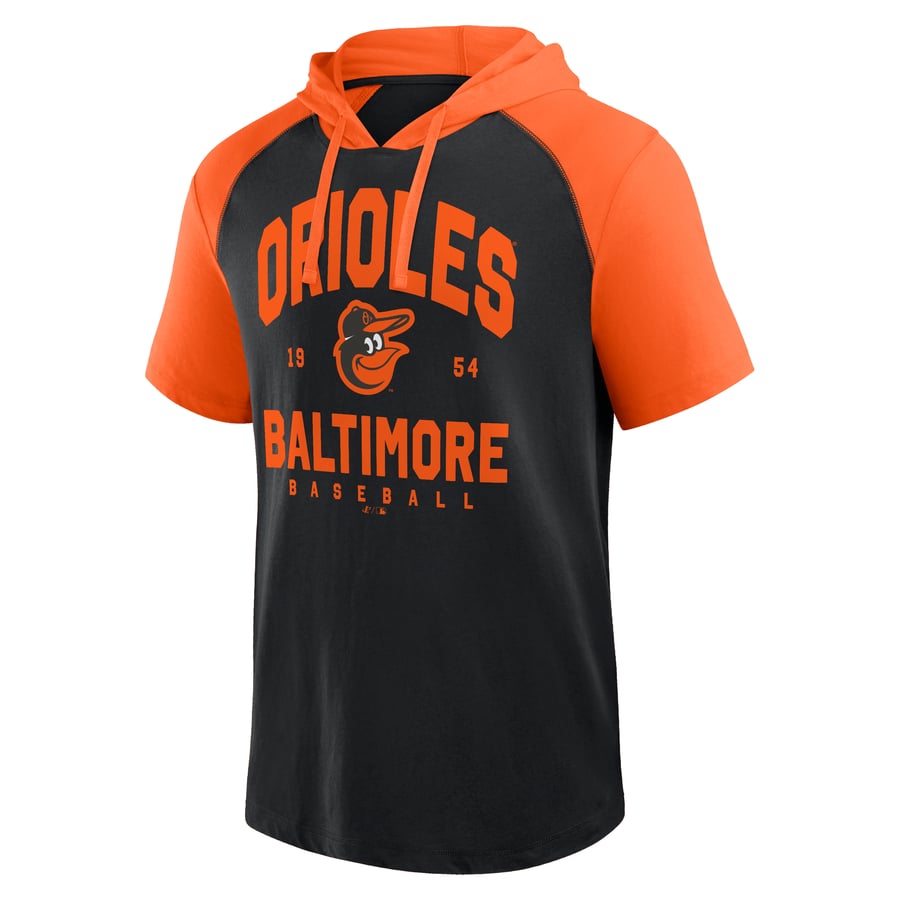 Men's Baltimore Orioles Profile Black Big & Tall Short Sleeve Pullover ...