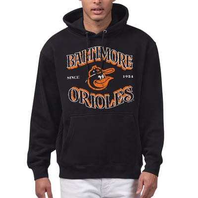  Baltimore Orioles Starter Take Me Out Fleece Hoodie - Black