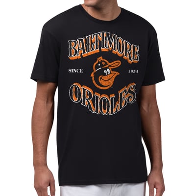  Baltimore Orioles Starter Take Me Out T-Shirt - Black