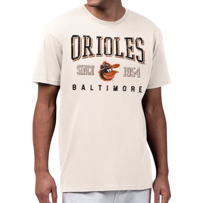  Baltimore Orioles Starter Established Logo T-Shirt - Cream