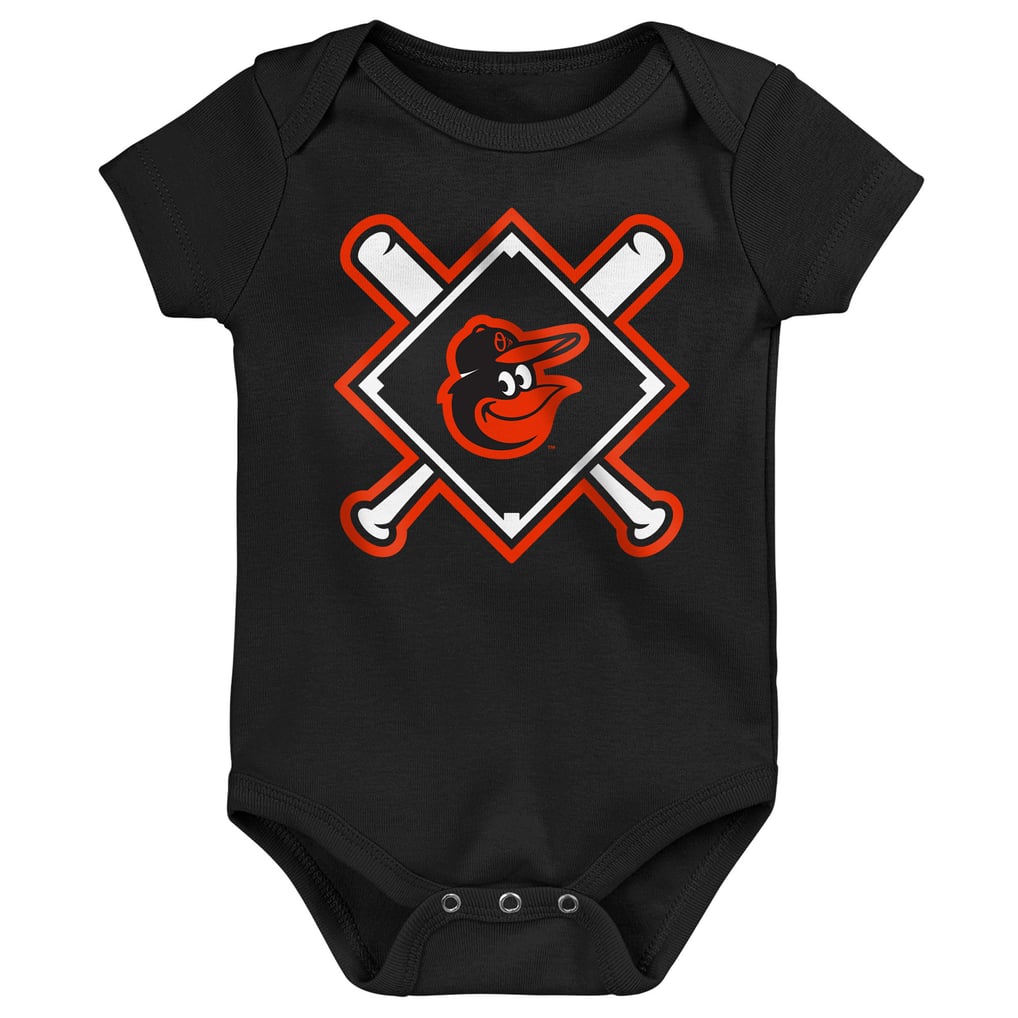 Baltimore Orioles Outerstuff Newborn Home Plate 3-Piece Creeper Set