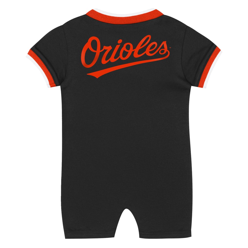 Baltimore Orioles Outerstuff Newborn Pinch Romper - Black