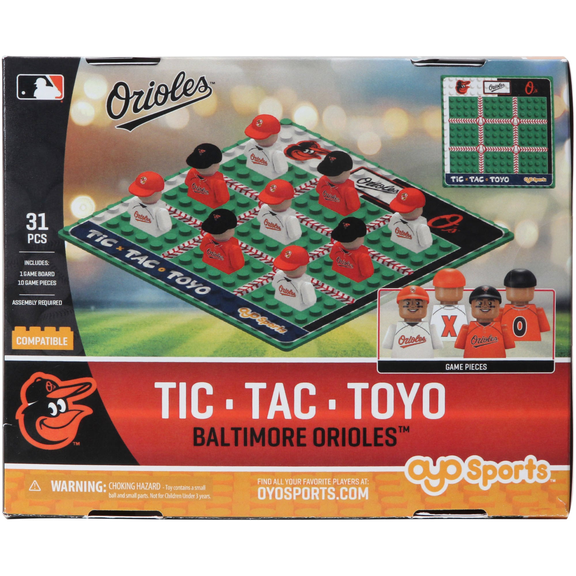 Baltimore Orioles OYO Sports Tic Tac Toyo Game