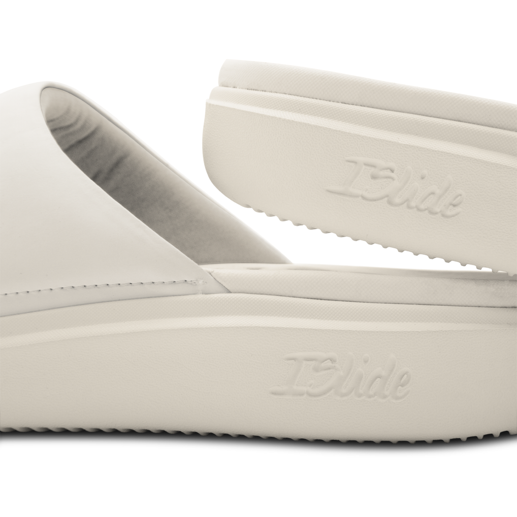 Baltimore Orioles ISlide Unisex Minimalistic Motive Slide Sandals - Cream