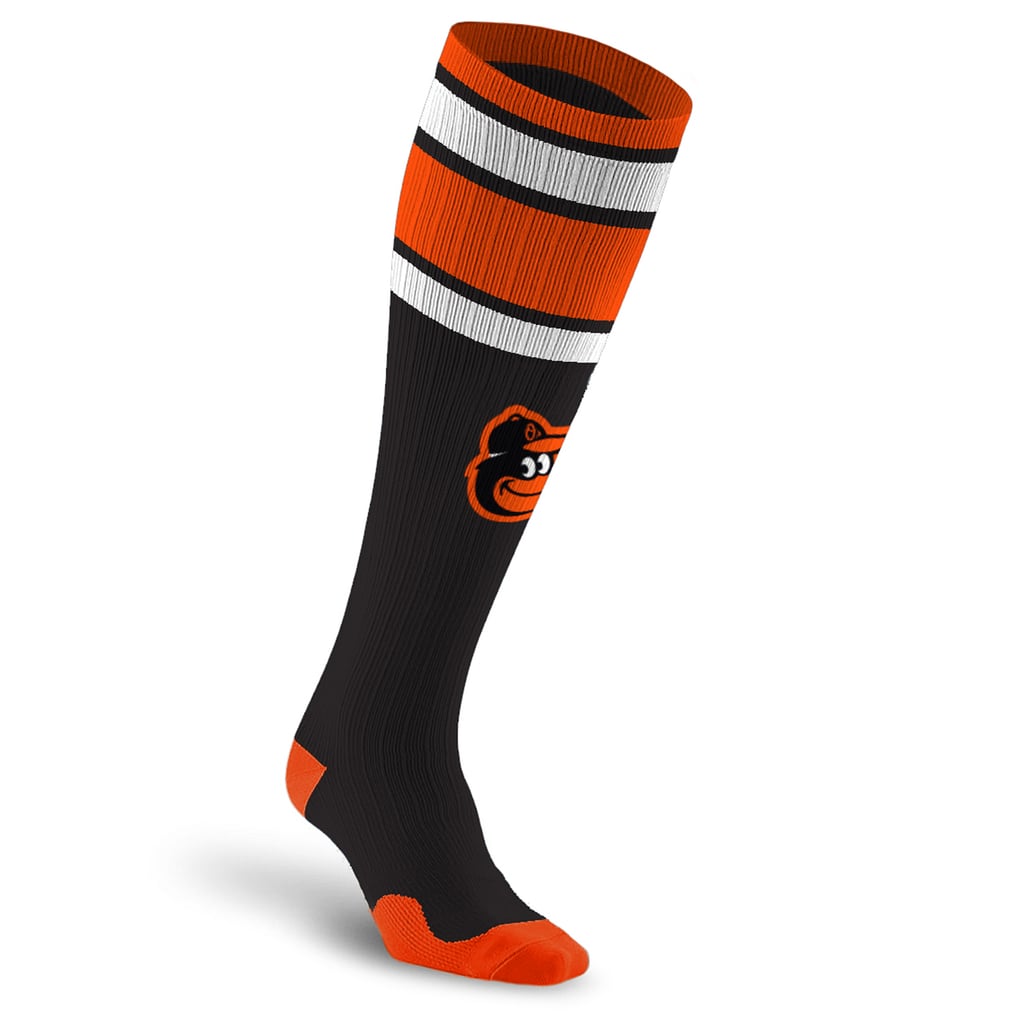 Baltimore Orioles PRO Compression Unisex  Classic Stripe Over-the-Calf Compression Socks