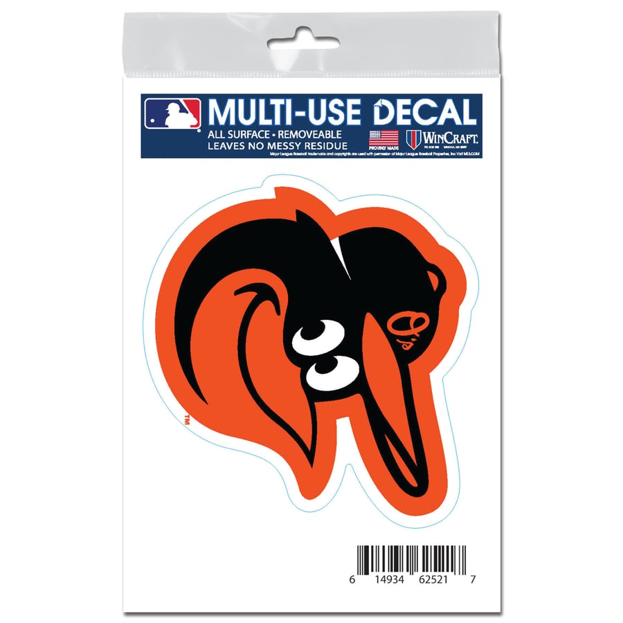 Baltimore Orioles WinCraft 3'' x 5'' Multi-Use Window Decal