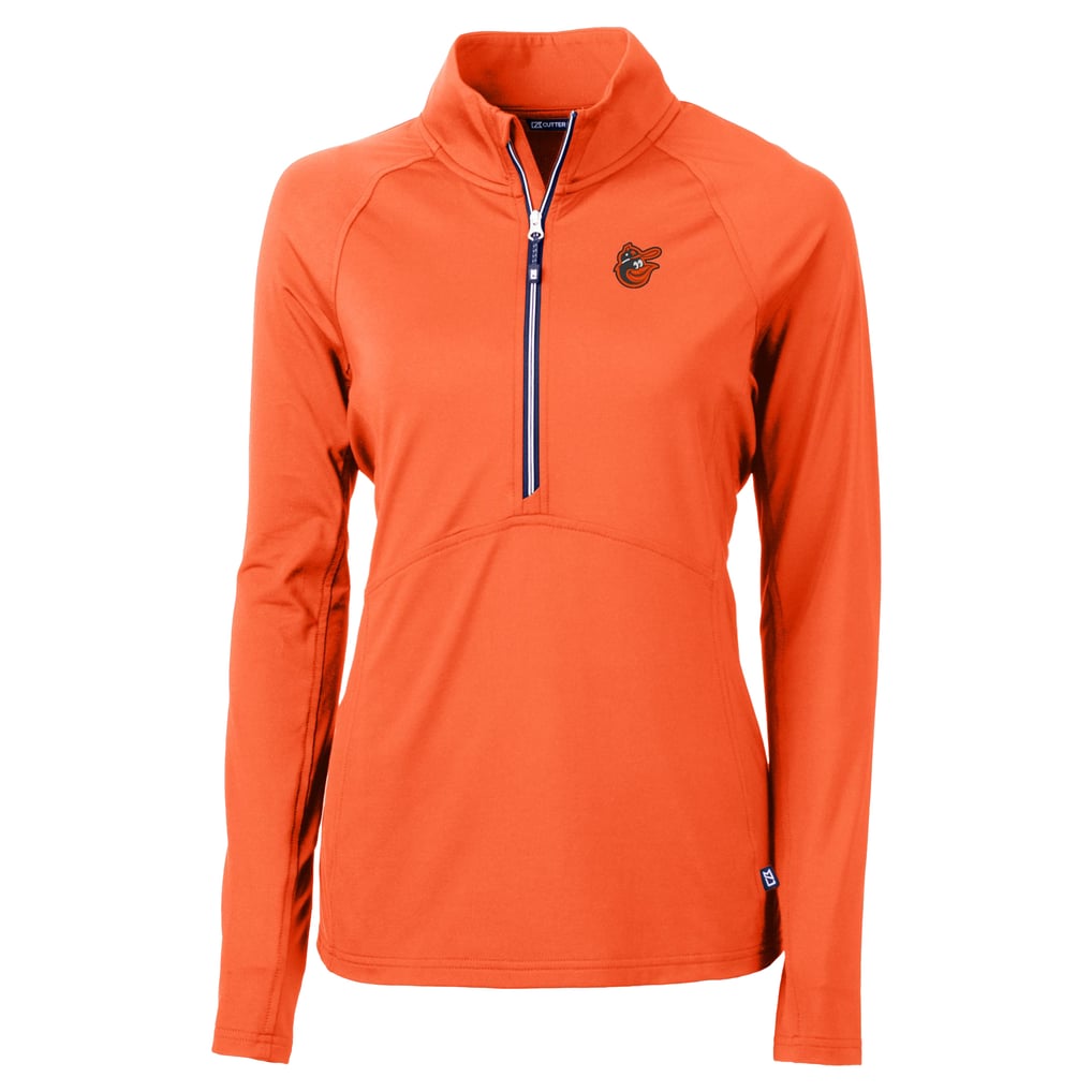 Women's Baltimore Orioles Cutter & Buck Orange DryTec Adapt Eco Knit ...