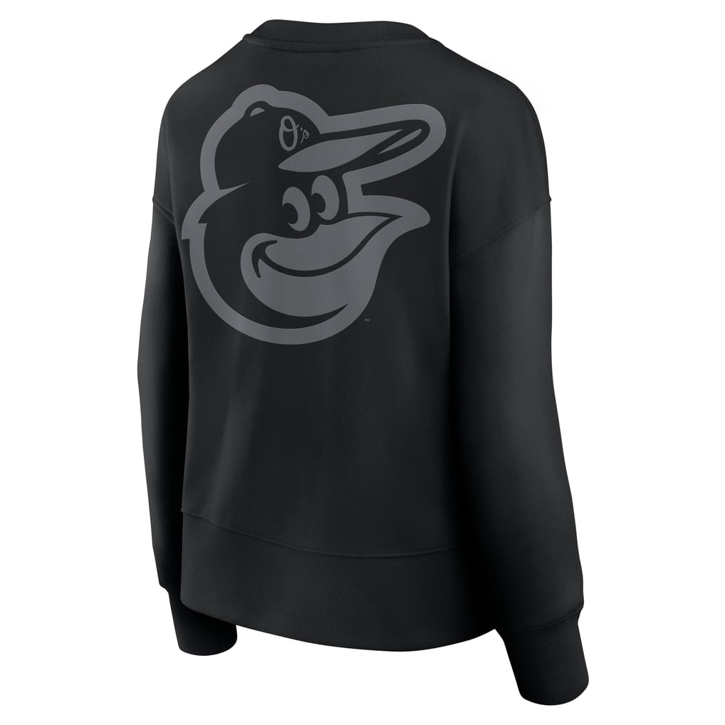 Baltimore Orioles Fanatics Women's Elements Flow Pullover Sweatshirt - Black