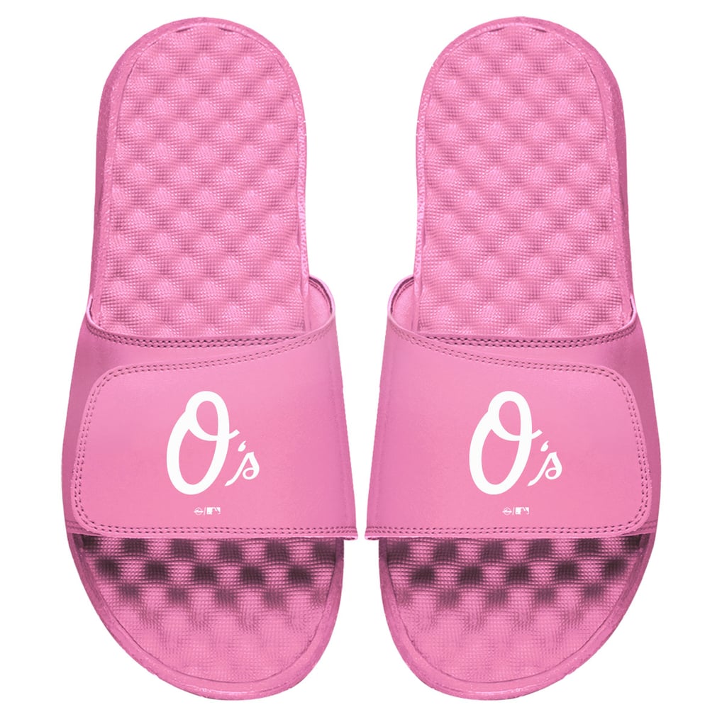 Baltimore Orioles ISlide Women's Primary Logo Slide Sandals - Pink