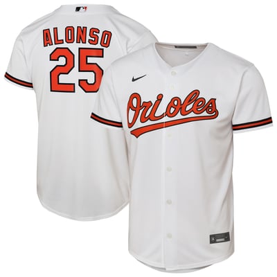 Pete Alonso Baltimore Orioles Nike Youth Replica Jersey - White