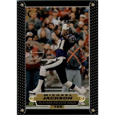 1997 Topps Gallery Player's Private Issue #122 Michael Jackson