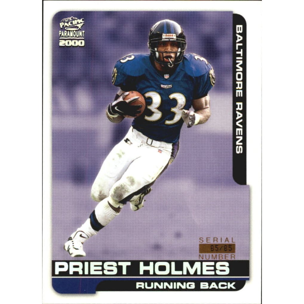 2000 Paramount HoloSilver #16 Priest Holmes