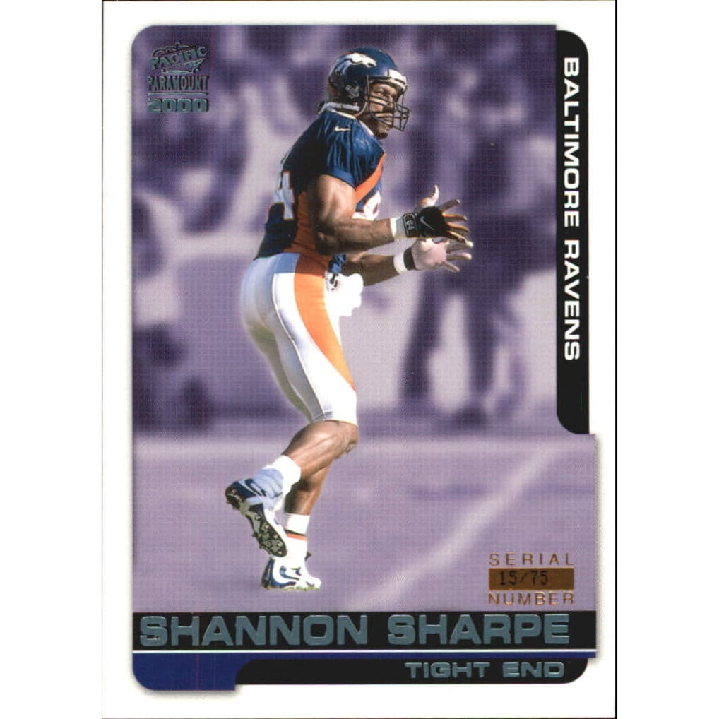 2000 Paramount Platinum Blue #21 Shannon Sharpe