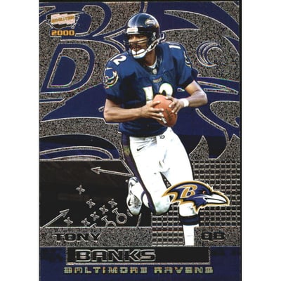 2000 Revolution Silver #8 Tony Banks