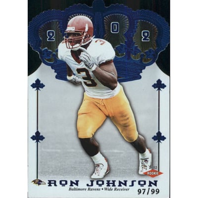 2002 Crown Royale Blue #151 Ron Johnson