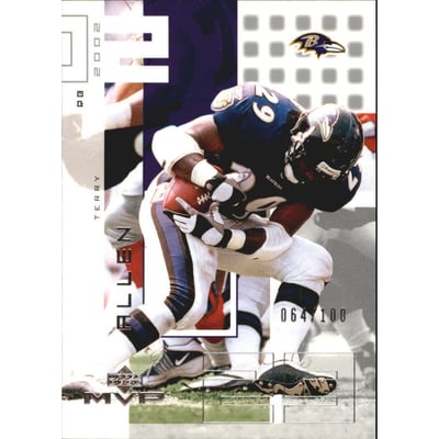 2002 Upper Deck MVP Silver #21 Terry Allen