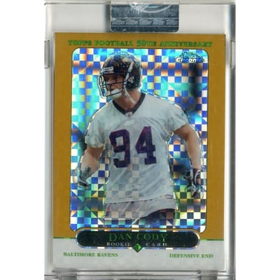 2005 Topps Chrome Gold Xfractors #201 Dan Cody