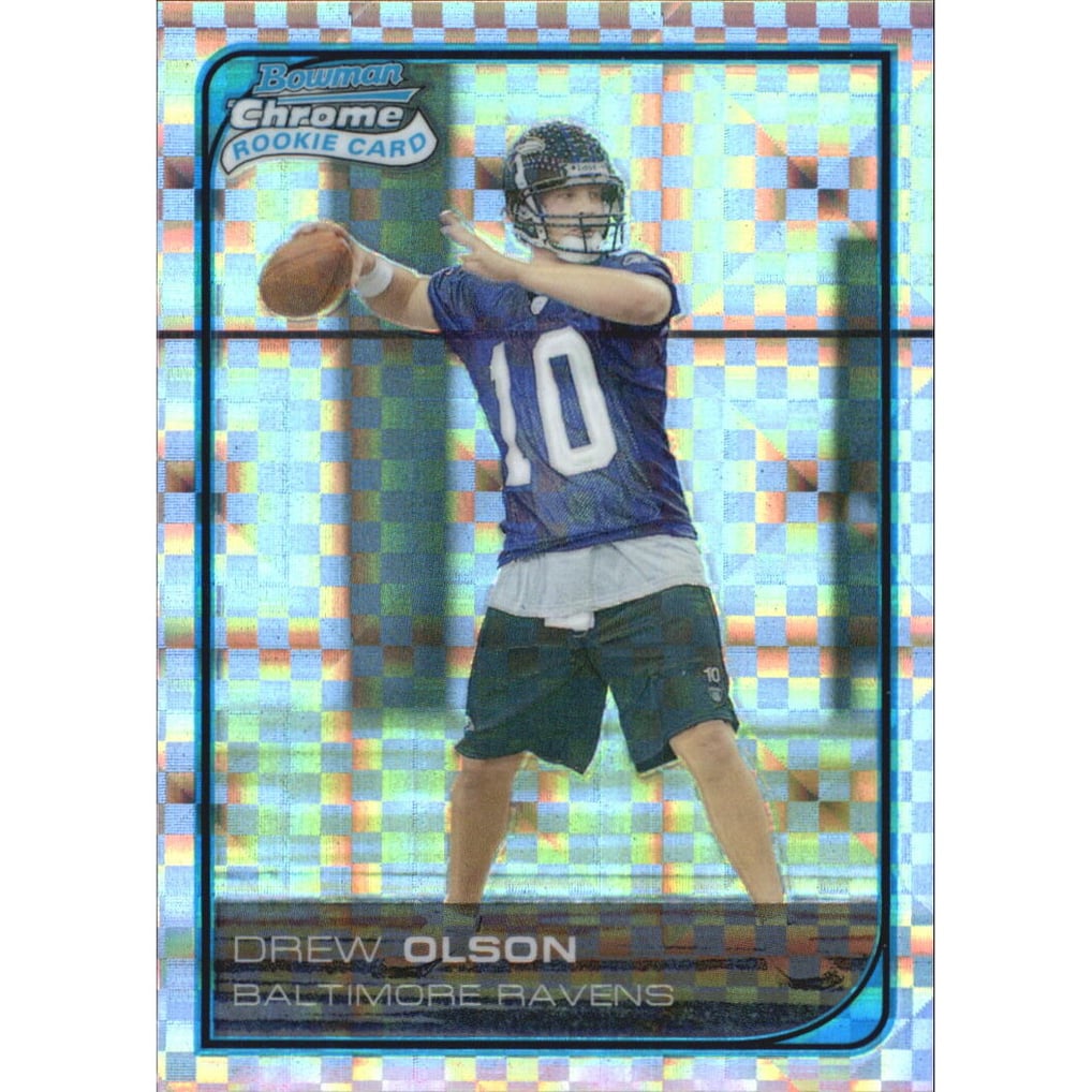2006 Bowman Chrome Xfractors #44 Drew Olson