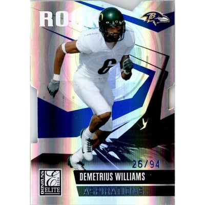 2006 Donruss Elite Aspirations #138 Demetrius Williams/94