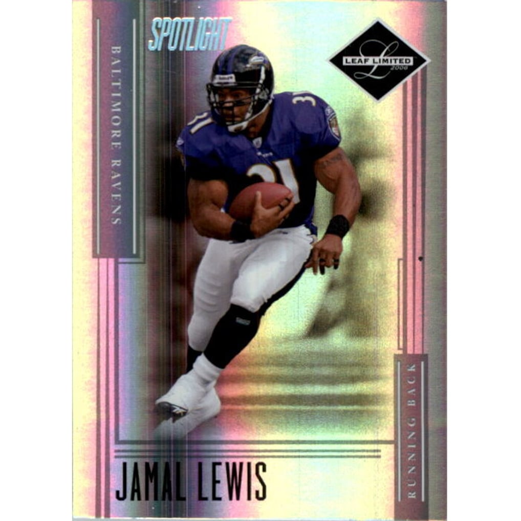 2006 Leaf Limited Silver Spotlight #91 Jamal Lewis
