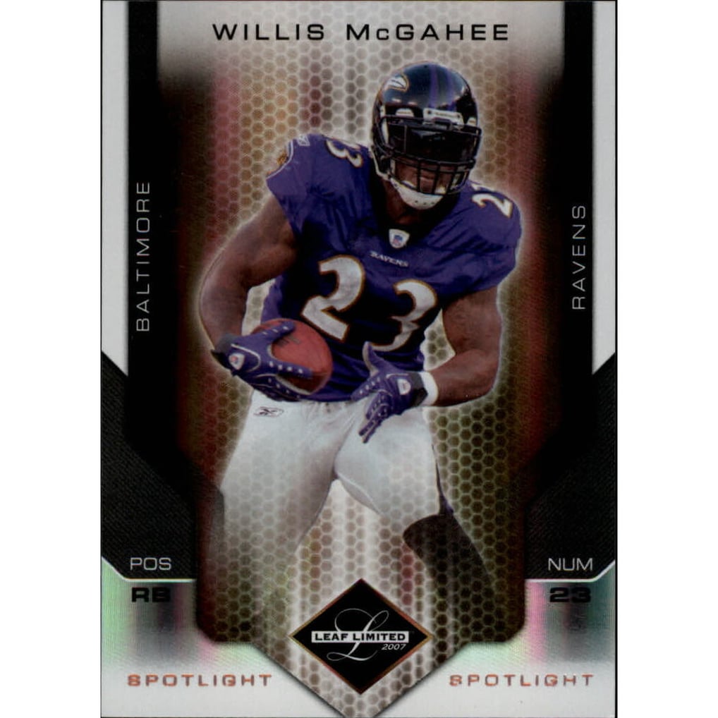 2007 Leaf Limited Bronze Spotlight #8 Willis McGahee