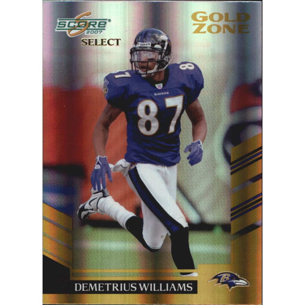 2007 Select Gold Zone #179 Demetrius Williams