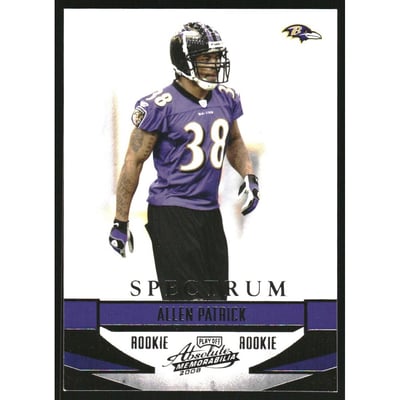 2008 Absolute Memorabilia Spectrum Silver Retail #154 Allen Patrick