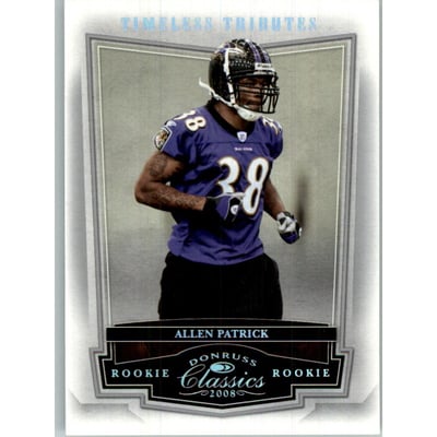 2008 Donruss Classics Timeless Tributes Silver #229 Allen Patrick