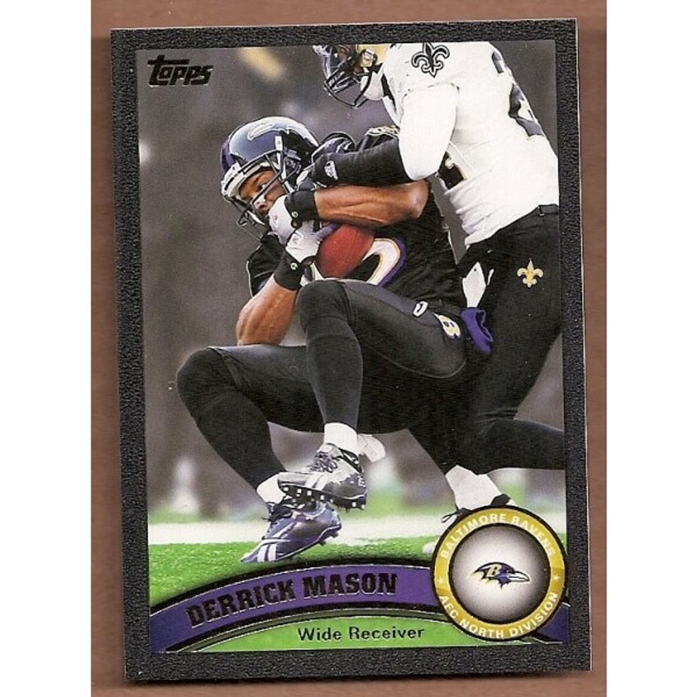 2011 Topps Black #301 Derrick Mason