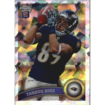 2011 Topps Chrome Crystal Atomic Refractors #174 Tandon Doss
