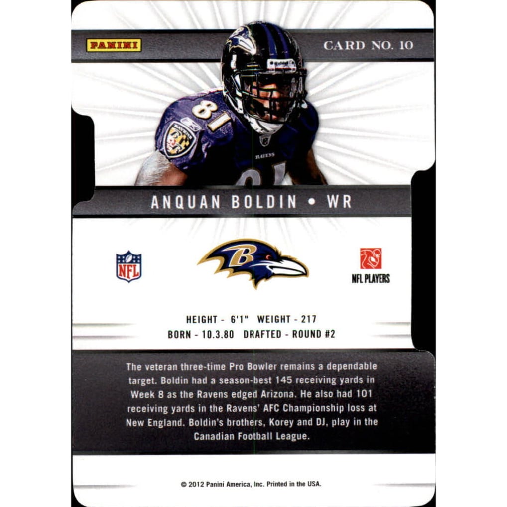 2012 Elite Status #10 Anquan Boldin/81