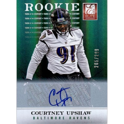 2012 Elite Turn of the Century Autographs #121 Courtney Upshaw/299