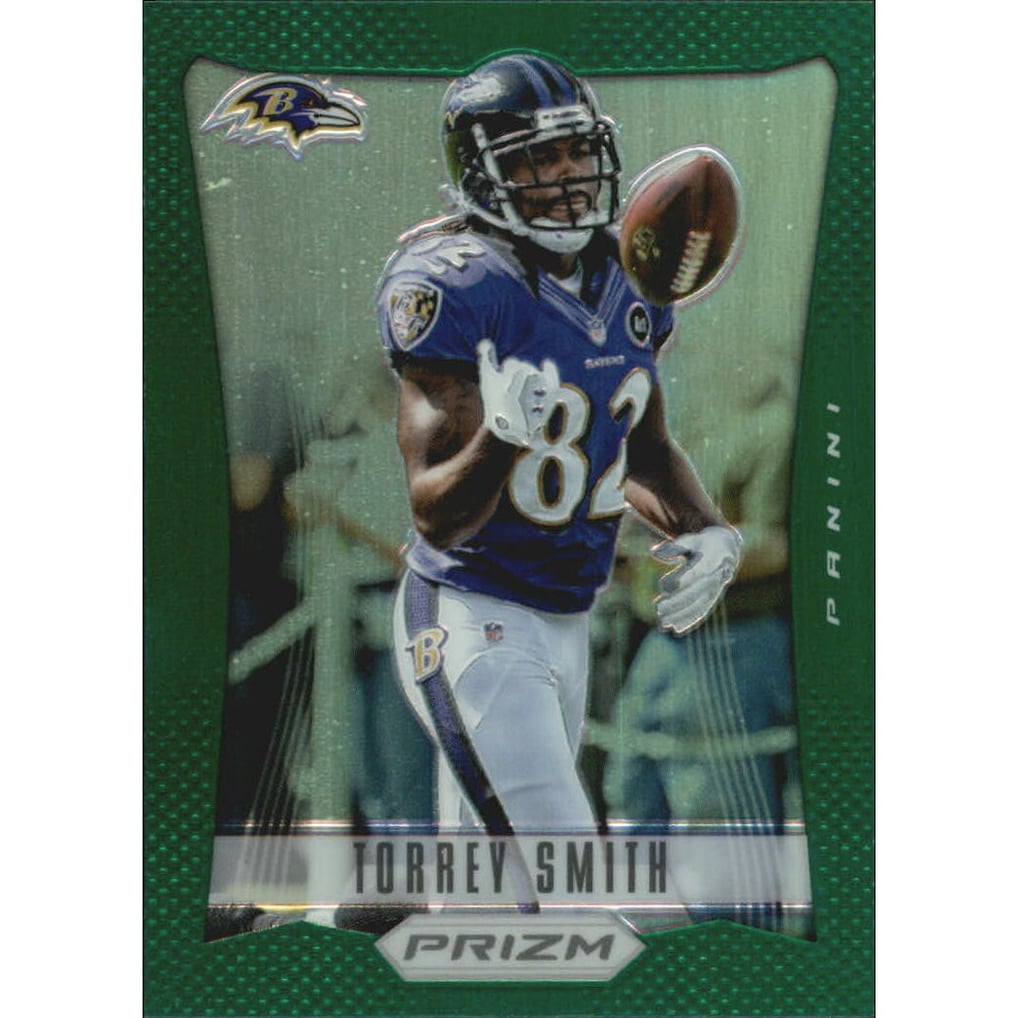 2012 Panini Prizm Prizms Green #19 Torrey Smith