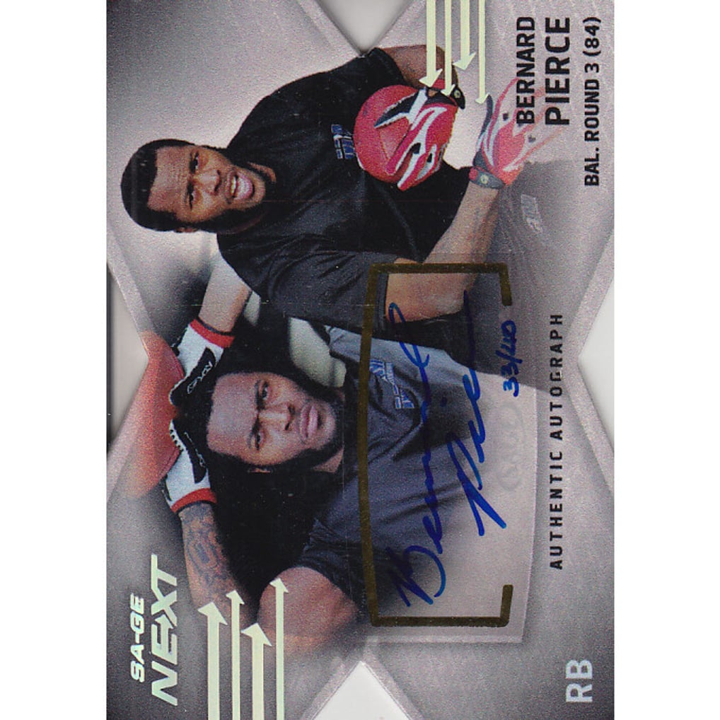 2012 SAGE Next Die Cut #38 Bernard Pierce