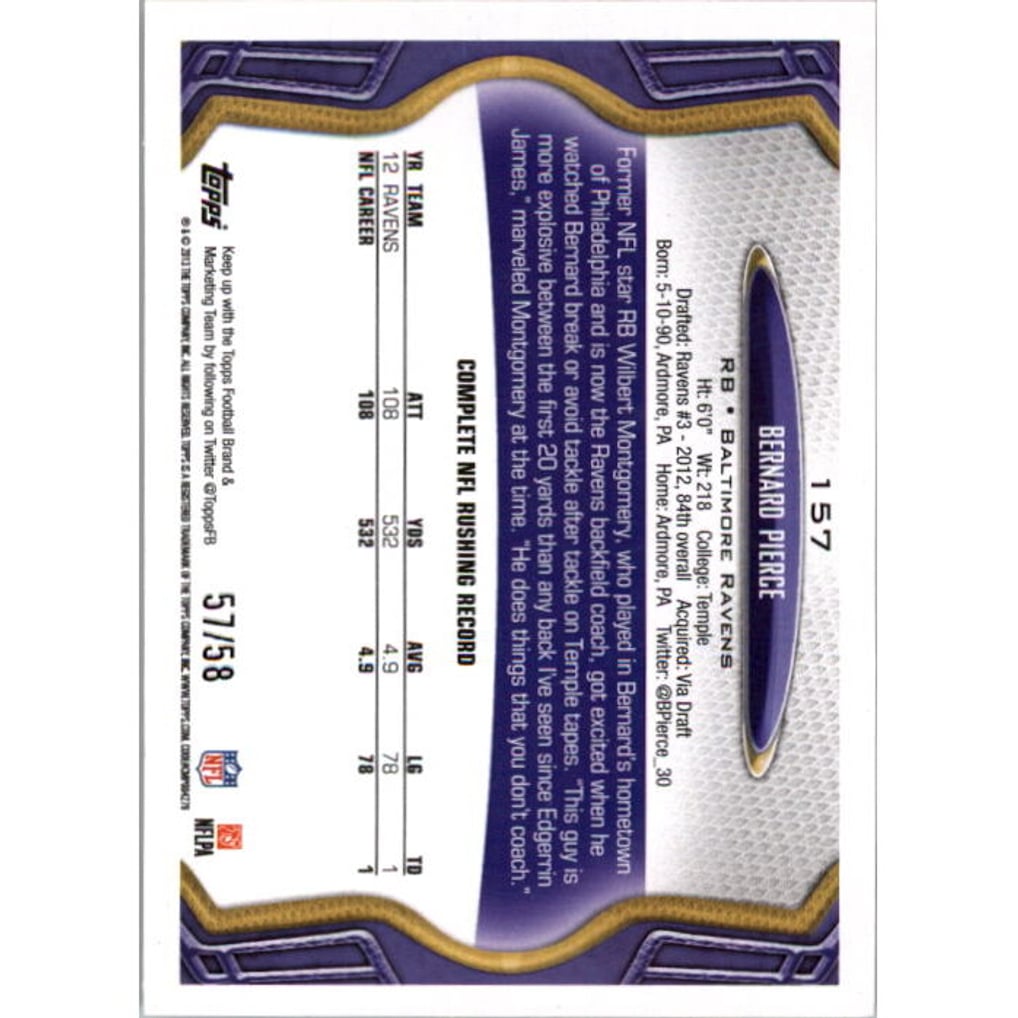 2013 Topps Black #157 Bernard Pierce