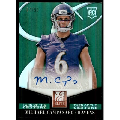 2014 Elite Turn of the Century Autographs #171 Michael Campanaro