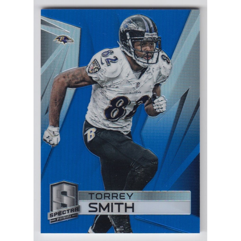 2014 Panini Spectra Prizms Blue #108 Torrey Smith