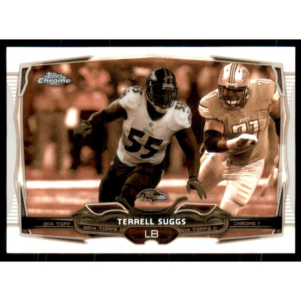 2014 Topps Chrome Sepia Refractors #37 Terrell Suggs
