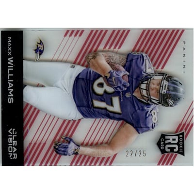2015 Panini Clear Vision Red #126 Maxx Williams