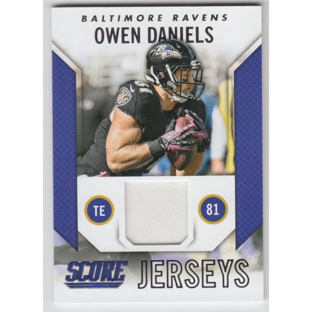 2015 Score Jerseys #JOD Owen Daniels