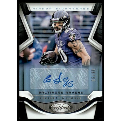 2016 Certified Signatures #19 Crockett Gillmore/99