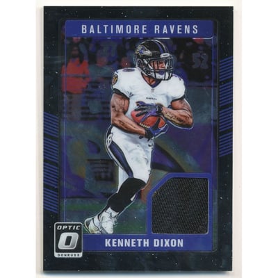 2016 Donruss Optic Rookie Threads Prime #24 Kenneth Dixon