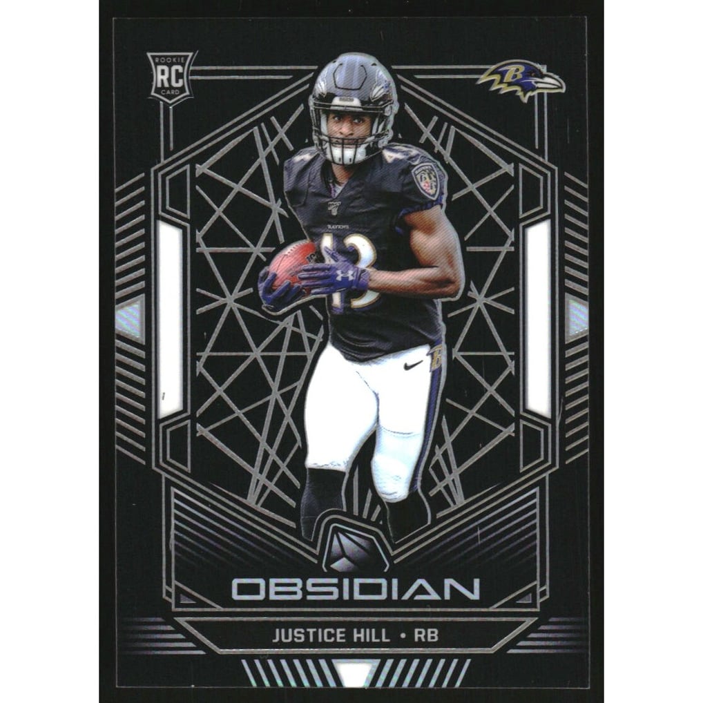 2019 Panini Obsidian #117 Justice Hill RC