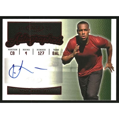2019 SAGE Autographs Red #SA24 Iman Marshall