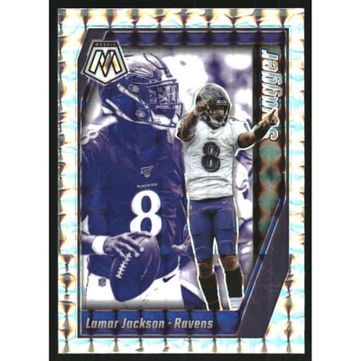 2020 Panini Mosaic Swagger #2 Lamar Jackson
