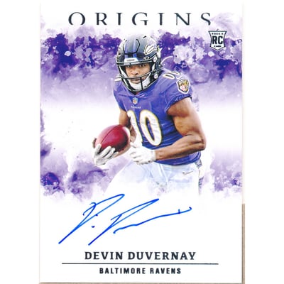 2020 Panini Origins Rookie Autographs #33 Devin Duvernay