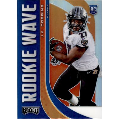 2020 Playoff Rookie Wave Silver #23 J.K. Dobbins